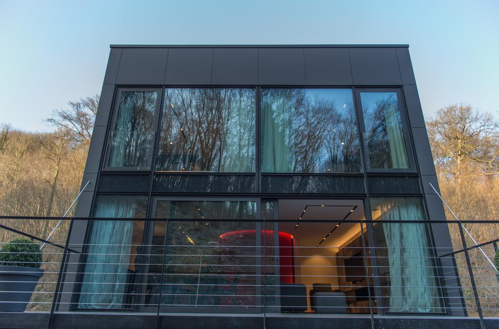 Le Cube Villa Profondeville Bagian luar foto